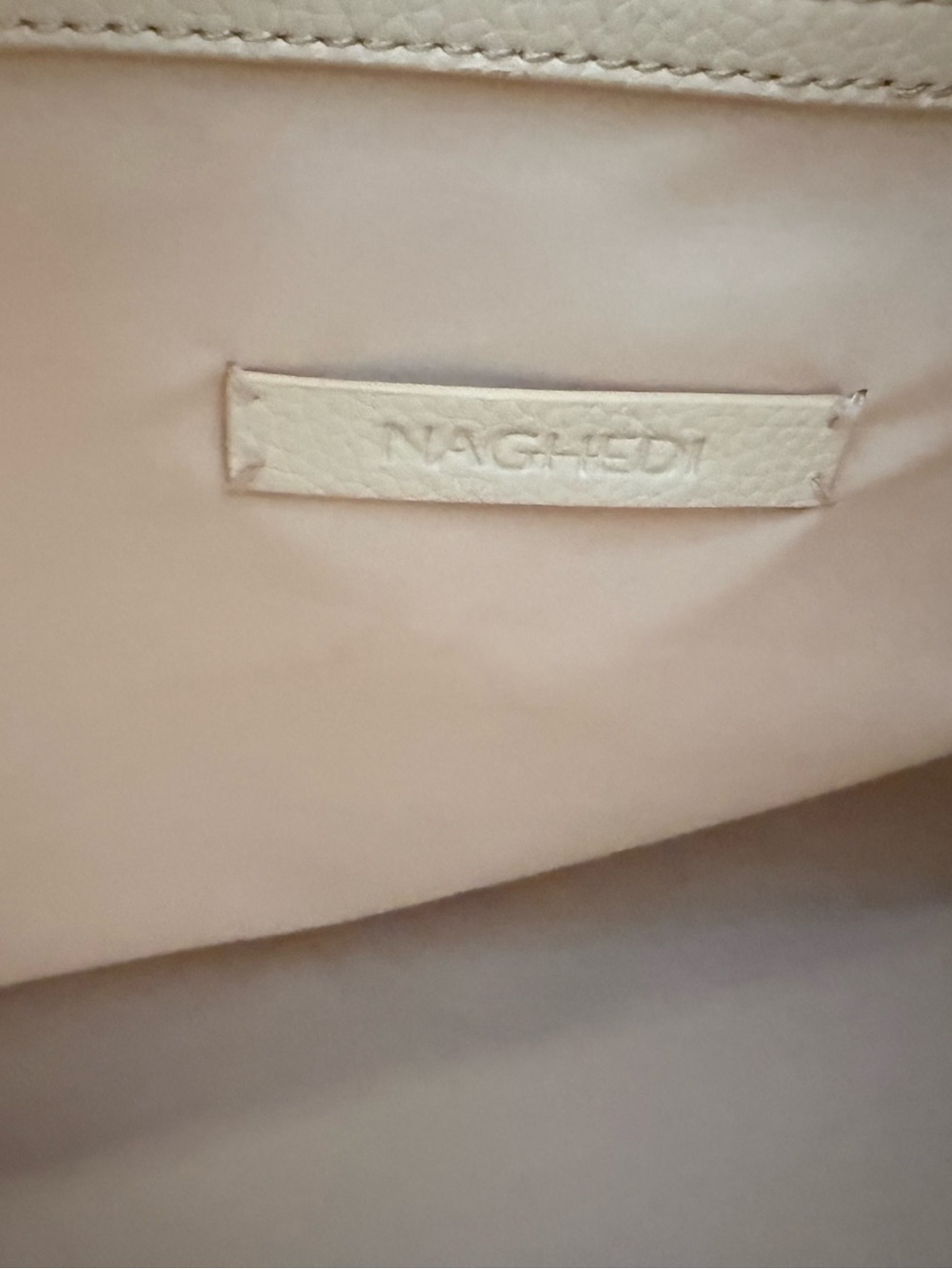 Naghedi Ecru Woven Tote Bag - Jetsetter Small Tote - Picture 6 of 15
